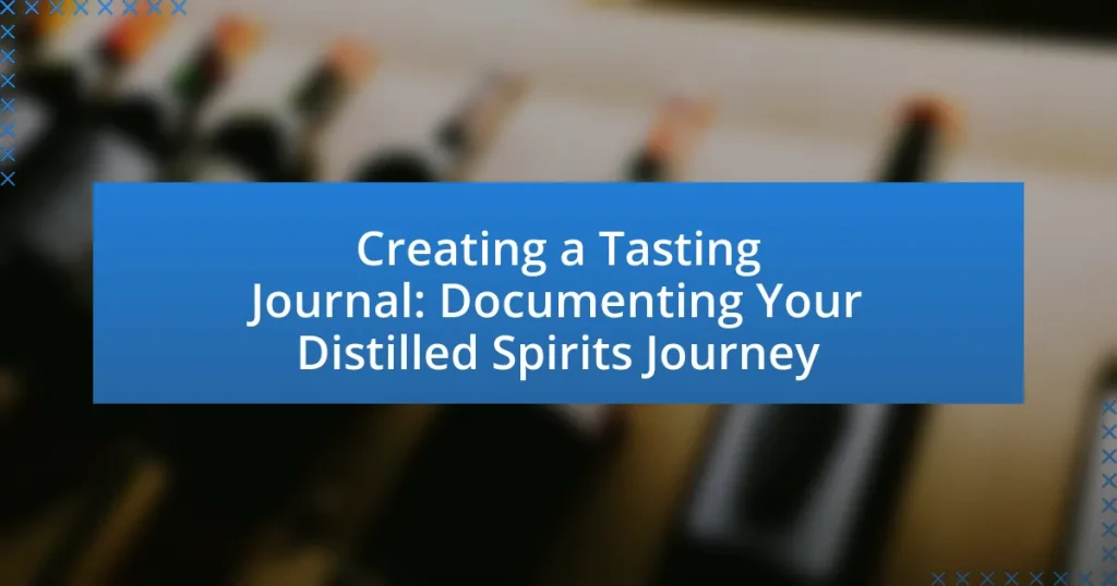 Creating a Tasting Journal: Documenting Your Distilled Spirits Journey