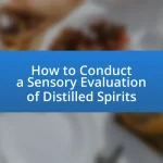 How to Conduct a Sensory Evaluation of Distilled Spirits