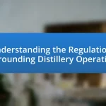 Understanding the Regulations Surrounding Distillery Operations