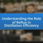 Understanding the Role of Reflux in Distillation Efficiency